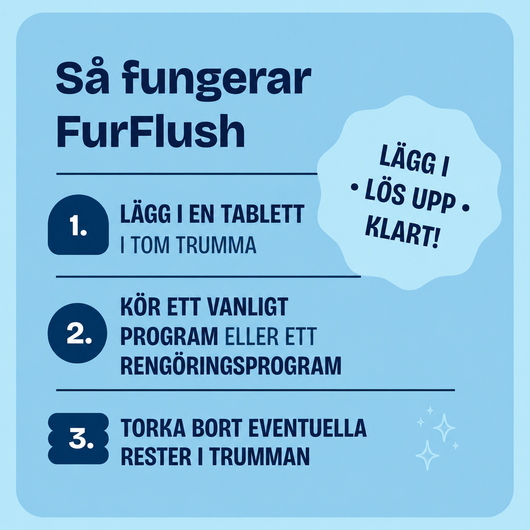 FurFlush- Få bort husdjurslukten där den faktiskt börjar